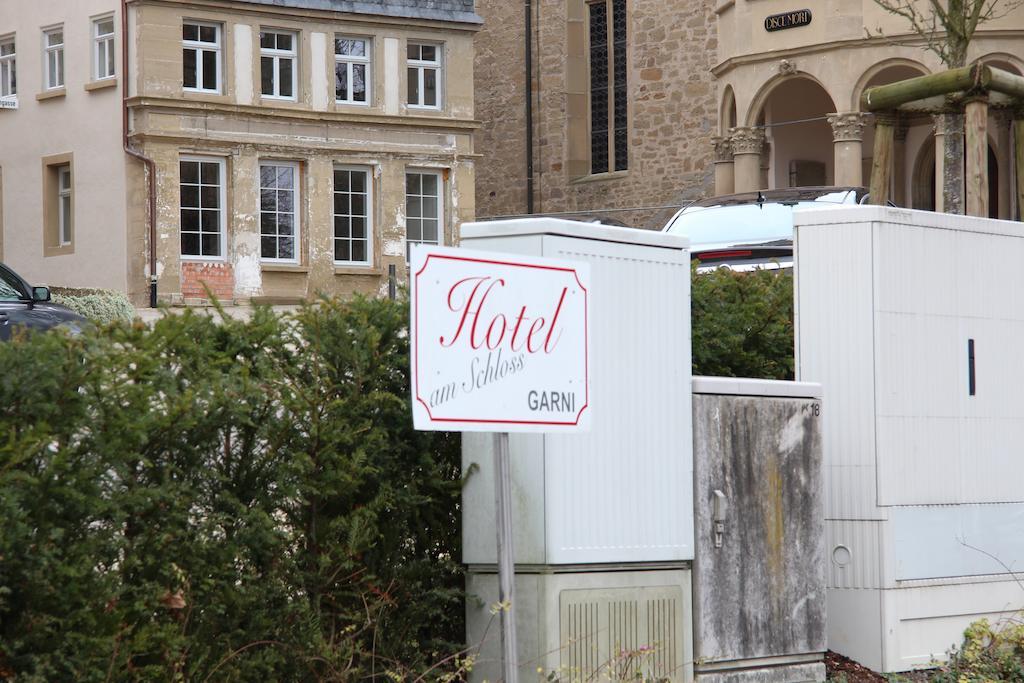 Hotel Am Schloss Neuenstein Neuenstein  Bagian luar foto